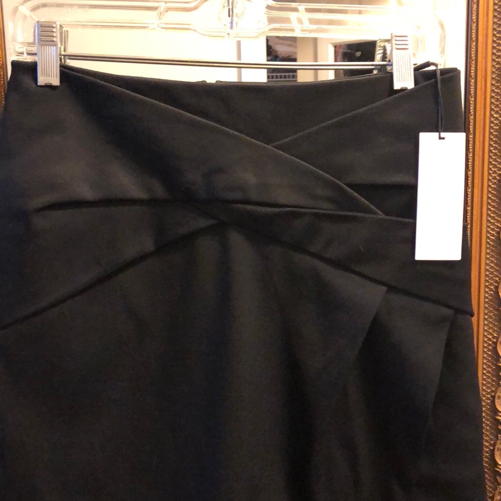 NWT HELMUT LANG KNIT DRAPE SKIRT - Picture 3 of 9